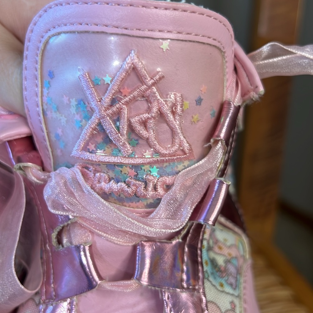 YRU Little Twin Stars Sanrio RARE platforms size 8 - Picture 8 of 12